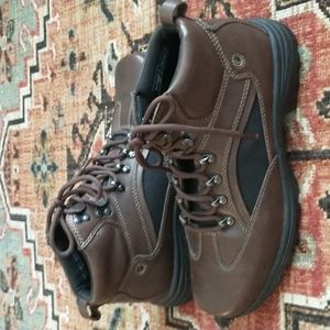 ROCKPORT - LIKE NEW- XCS Waterproof Brown Leather Lace up Boots (10M)